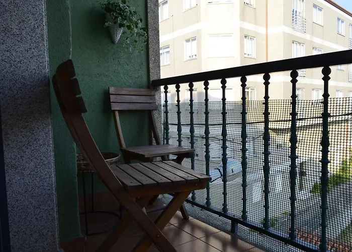 Tu Refugio Azul En La Playa -vilanova De Arousa Апартаменты *